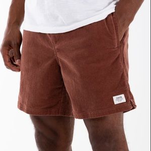 Brown corduroy Katin men’s shorts